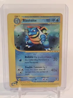 Pokemon TCG Blastoise Expedition Base Set Regular Rare Card 36/165 - Image 1