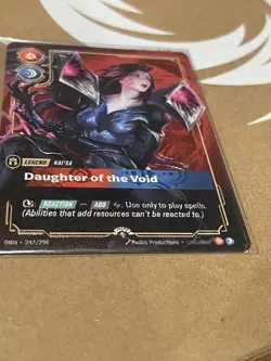 Kai Sa- Daughter Of The Void -Riftbound Metal Card Promo 1/35 Regional Exclusive - Image 3