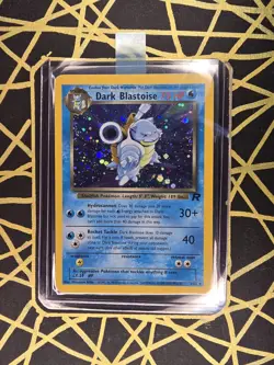 🔥 Dark Blastoise 3/82 🔥 Original Holo Rare Team Rocket Set Pokemon Card WOTC - Image 2