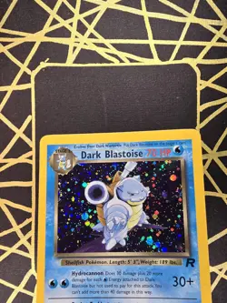 🔥 Dark Blastoise 3/82 🔥 Original Holo Rare Team Rocket Set Pokemon Card WOTC - Image 4