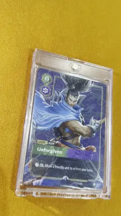 Riftbound YASUO Unforgiven METAL Card Houston Prize Wall Exclusive Promo - Image 2