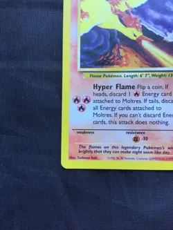 Pokemon Cards: Wizards Black Star Promo: Moltres 21 - Image 5