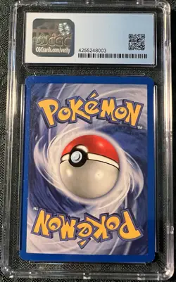 Pokemon TCG Blaine's Moltres Gym Heroes Holo Card 1/132 Unlimited Rare CGC 8 - Image 2