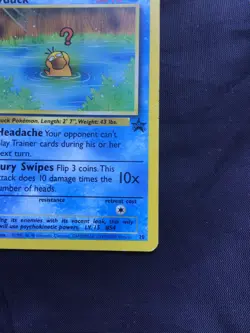 Pokemon Cards: Wizards Black Star Promo: Psyduck 20 - Image 4