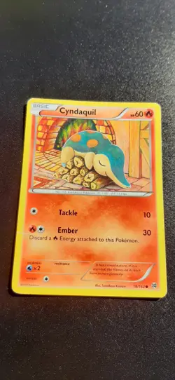 Cyndaquil 18/162 BREAKthrough Regular Common Pokemon Card TCG Trading Card Game - Image 1
