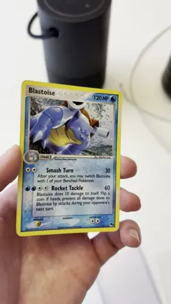 Blastoise 1/17 Pop Series 3 Holo 2006 Pokemon Card TCG Swirl MP/HP - Image 2