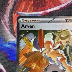 Arven 235/091 Paldean Fates Special Illustration Rare Pokemon TCG Card - Image 3