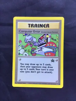 Pokemon Cards: Wizards Black Star Promo: Computer Error 16 - Image 1