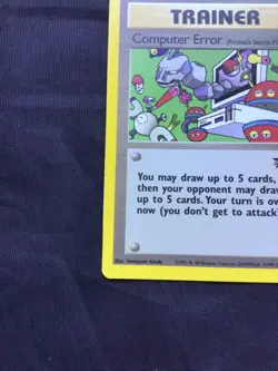Pokemon Cards: Wizards Black Star Promo: Computer Error 16 - Image 5
