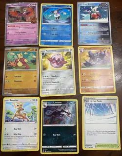 283 Pokemon Trading Cards plus 19 Code Redemption Cards and 31 Energy Cards - Image 2