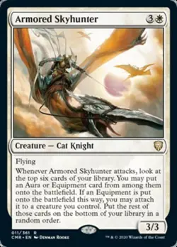 Armored Skyhunter - Light Play MTG Commander Legends - Image 1