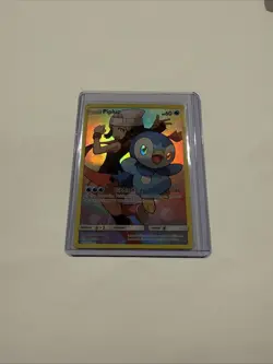 Pokemon TCG Piplup Holo Secret Rare Card Cosmic Eclipse 239/236 HP/Creased - Image 2