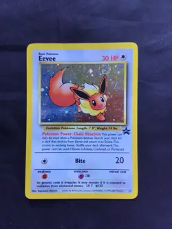 Pokemon Cards: Wizards Black Star Promo: Eevee 11 - Image 1