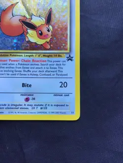 Pokemon Cards: Wizards Black Star Promo: Eevee 11 - Image 5
