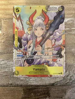 Yamato ST13-016 Promo Card Illustration Box Volume 2 English One Piece NM - Image 1