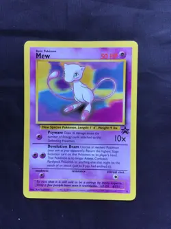Pokemon Cards: Wizards Black Star Promo: Mew 8 - Image 1