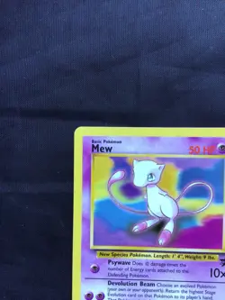 Pokemon Cards: Wizards Black Star Promo: Mew 8 - Image 2