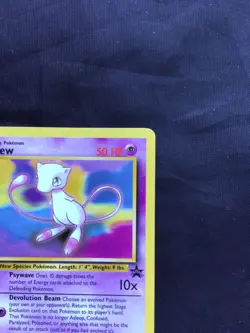 Pokemon Cards: Wizards Black Star Promo: Mew 8 - Image 3