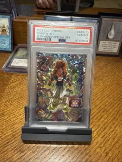 Lot of 4 PSA/CGC Dragon Ball Z Cards - Gogeta GT, SS2 Son Gohan And Cell - Image 2