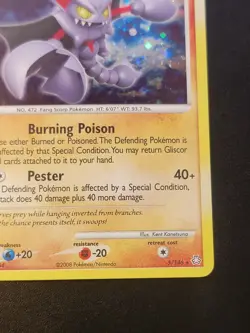 Gliscor 5/146 Holo Rare Legends Awakened Pokemon Card 2008 - Image 4