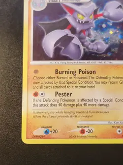 Gliscor 5/146 Holo Rare Legends Awakened Pokemon Card 2008 - Image 5