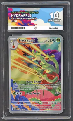 Pokemon Cards - ACE 10 Hydrapple 188/182 - Destined Rivals - GEM MINT - PSA BGS - Image 1