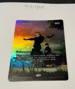 Magic the Gathering MTG Standstill x1 Borderless FOIL Card NM/M Avatar - Image 1