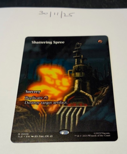 Magic the Gathering MTG Shattering Spree x1 Borderless Card NM/M Avatar - Image 1