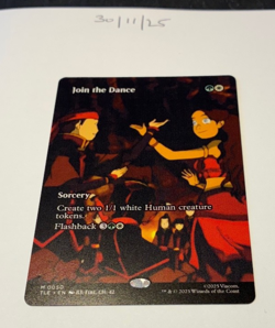 Magic the Gathering MTG Join the Dance x1 Borderless Card NM/M Avatar - Image 1