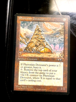 Phyrexian Devourer Alliances Regular never been used Rare perfect condition look - Image 1