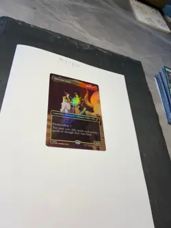 Magic the Gathering MTG Mai and Zuko x1 Rare B'less FOIL Card NM/M - Image 2