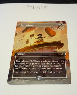 Magic the Gathering MTG Earthshape x1 Rare Borderless Card NM/M - Image 1