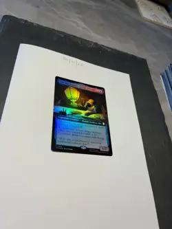 Magic the Gathering MTG The Mechanist, Aerial Artisan Extended FOIL Card NM/M - Image 2