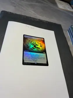 Magic the Gathering MTG Avatar's Wrath x1 Rare Extended FOIL Card NM/M - Image 2