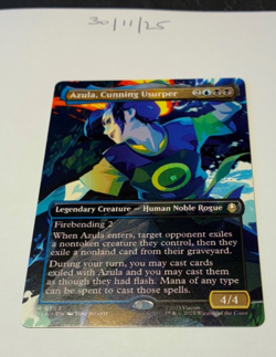 Magic the Gathering MTG Azula, Cunning Usurper x1 Rare Borderless Card NM/M - Image 1