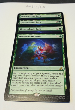 Magic the Gathering MTG Descendants' Path x4 Rare Cards NM/M Avatar - Image 1