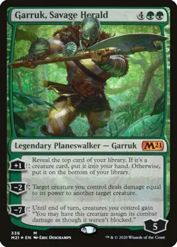 Garruk, Savage Herald [Core Set 2021] - Image 1