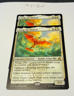 Magic the Gathering MTG Aang, Air Nomad x2 Rare Cards NM/M Avatar - Image 1