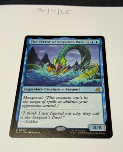 Magic the Gathering MTG The Terror of Serpent's Pass x1 Rare Card NM/M Avatar - Image 1