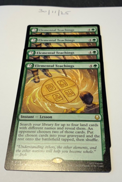 Magic the Gathering MTG Elemental Teachings x4 Rare Cards NM/M Avatar - Image 1
