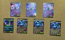 Pokemon Cards Mega Diance Ex Mega Charizard X Ex Mega Gengar Ex Lot Of 7 - Image 1