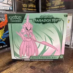 Pokemon TCG Scarlet & Violet Paradox Rift Elite Trainer Box (ETB) - Iron Valiant - Image 1