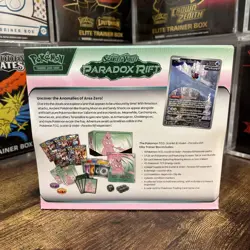 Pokemon TCG Scarlet & Violet Paradox Rift Elite Trainer Box (ETB) - Iron Valiant - Image 3