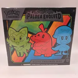 Sealed Pokemon TCG Scarlet & Violet Paldea Evolved Sealed ETB SV02 DK0151 - Image 1