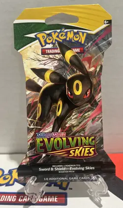 Pokemon TCG Evolving Skies Sleeved Booster Packs Set of 4 Arts - New Sealed - Image 2