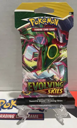 Pokemon TCG Evolving Skies Sleeved Booster Packs Set of 4 Arts - New Sealed - Image 4