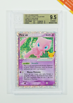 Pokemon BGS 9.5 Mew Ex #88 Holo Classic Collection Gran Festa 2021 Italiano - Image 1