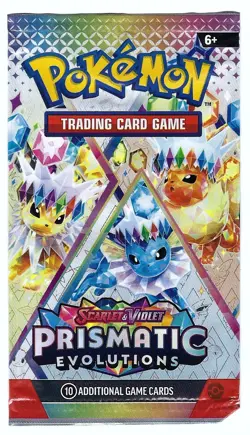 Bloodmoon Ursaluna 054/131 - Prismatic Evolutions - HOLO RARE **PACK FRESH** NM - Image 3