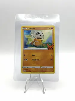 Pokemon TCG - Cubone 69/163 - Trick Or Trade - Pikachu Stamp - Image 1