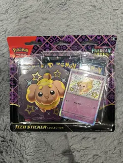 Pokemon TCG Paldean Fates Tech Sticker Collection Fidough ✅Sealed ✅In Hand - Image 1
